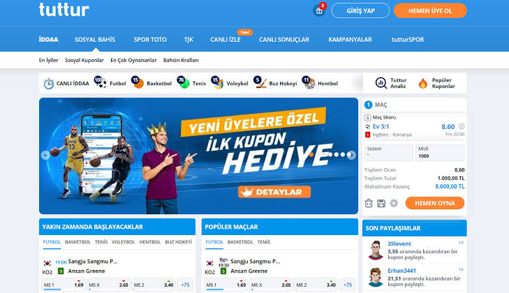 Türkiye'nin En Çok Tercih Edilen Bahis Siteleri